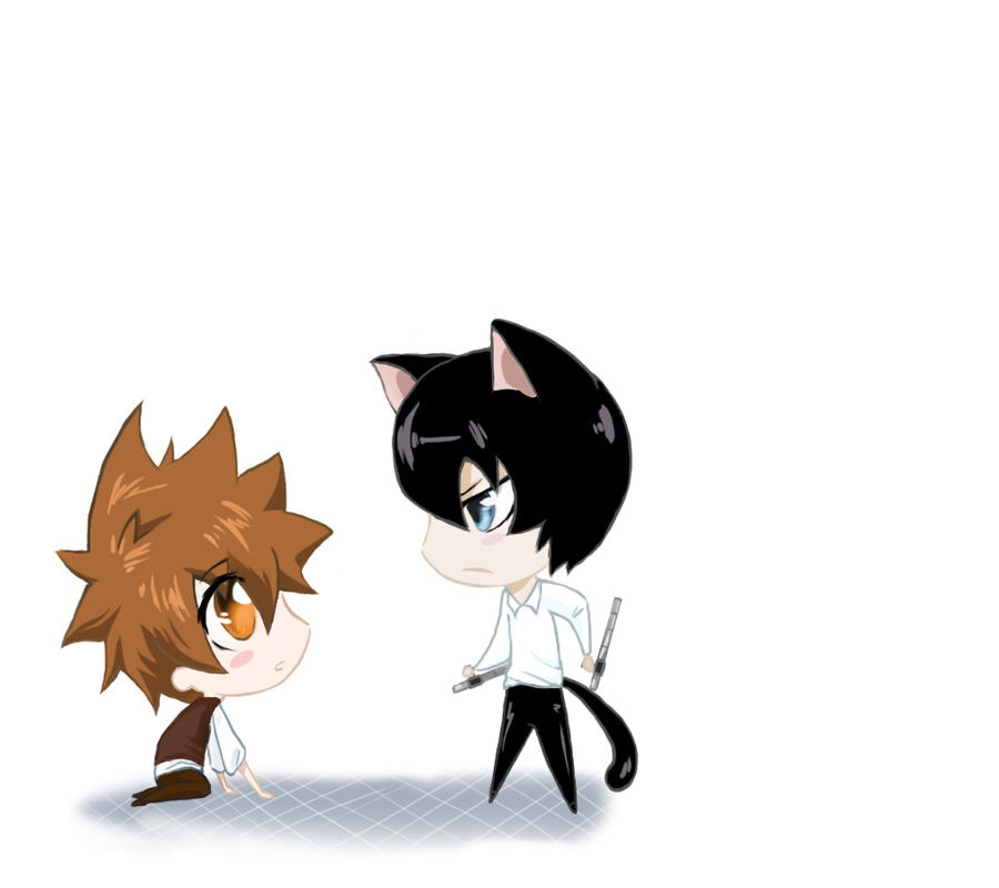 Tsunayoshi and the Beast - chibi break 02