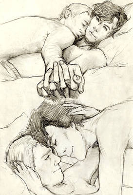 Johnlock Cuddles!