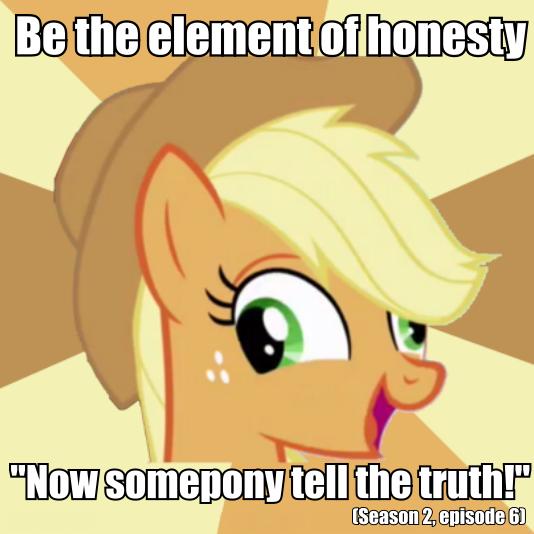 Applejack meme