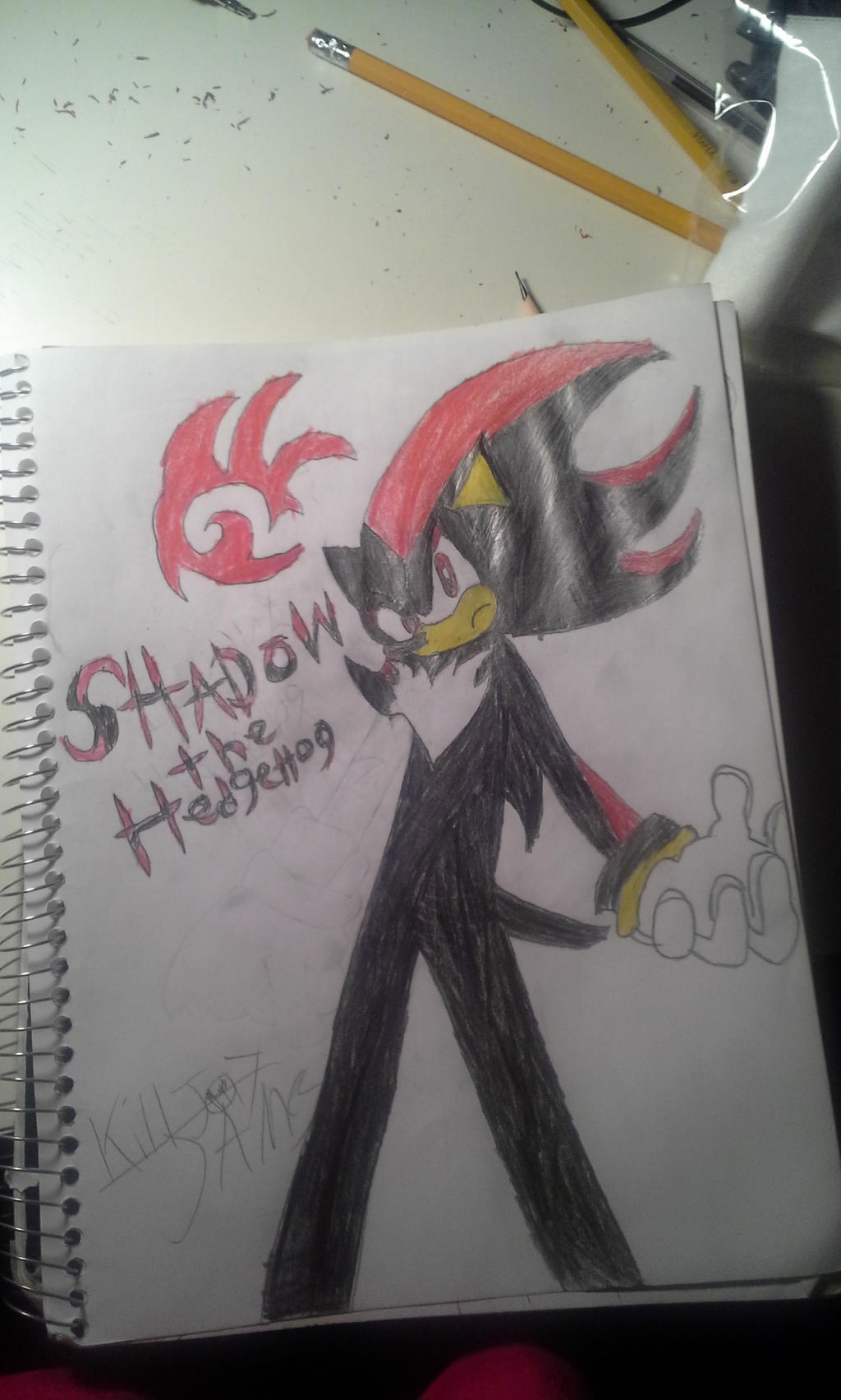 Shadow the Hedgehog(color) by KillJoy17James on DeviantArt