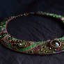 Green and Bronze Collar