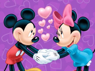 Mickey and Minnie holding hands by mickeymousefangirl on DeviantArt