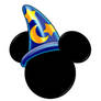 Sorcerer Mickey head logo