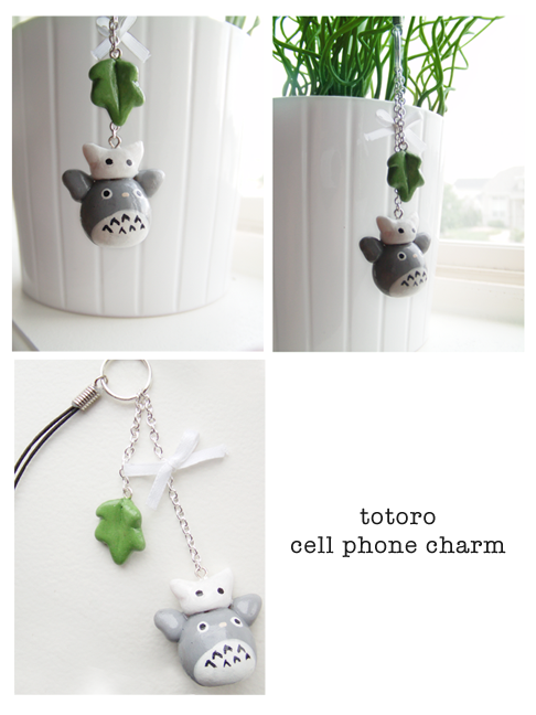 Totoro Cell Phone Charm