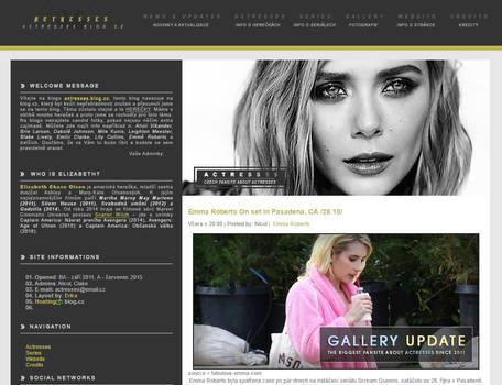 Actresses.blog.cz (Screenshot)