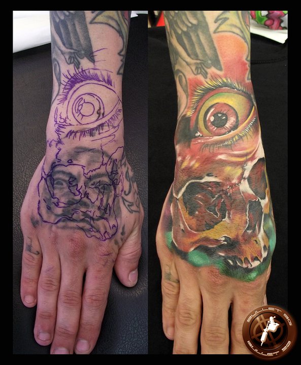 cover up skull