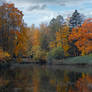 Autumn in the Aleksandrovsky park