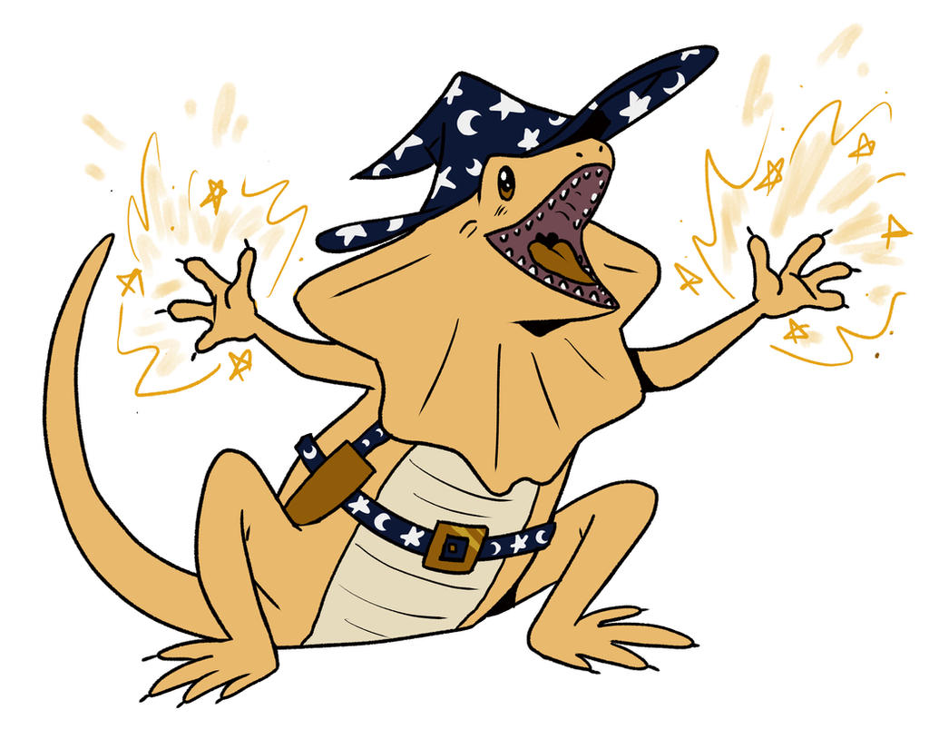 Larry the Lizard Wizard