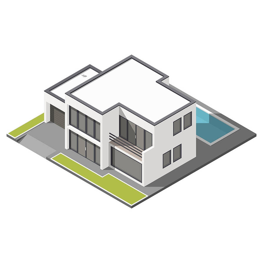 Isometric building design by artswikipedia on DeviantArt