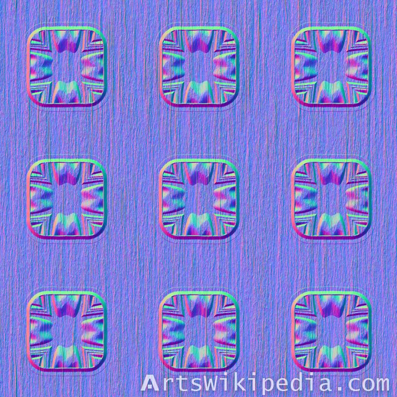 Normal map pattern design by artswikipedia on DeviantArt