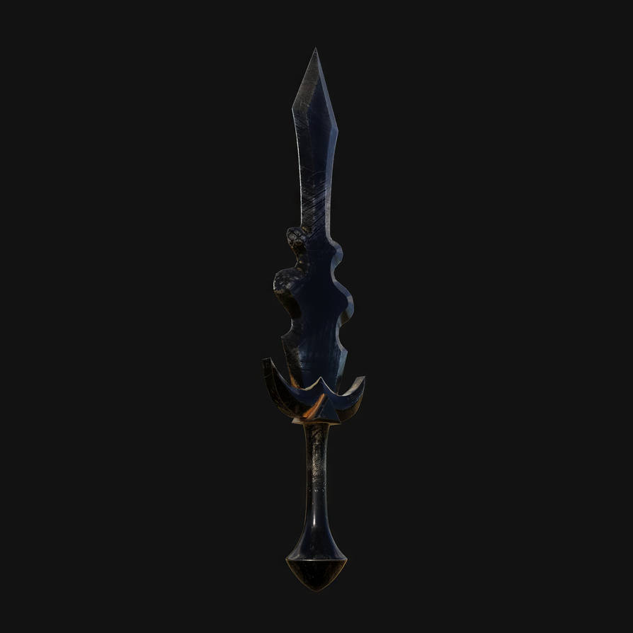 Serpent's Sting: Venomous 3D Model Dagger for Digi by artswikipedia on ...