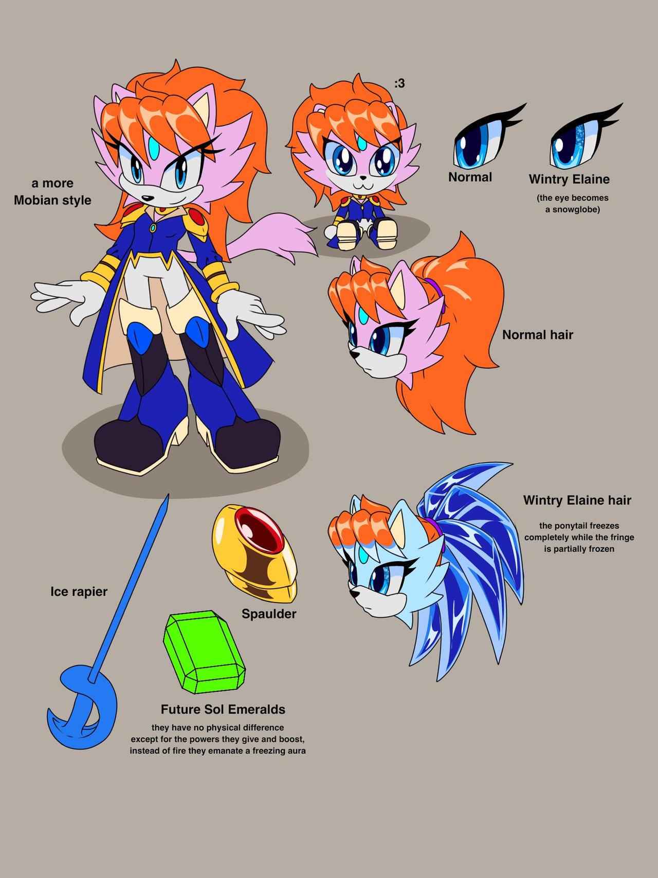 Ellaine R Destructoid Elaine Reference Sheet 2 by SlayerLazenca on DeviantArt