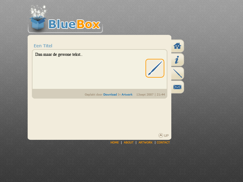 Blue Box Deviantart BlueBox by D0wnload on DeviantArt