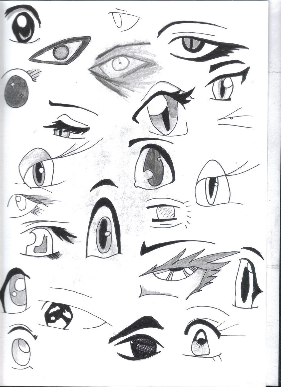 The comprehensive reference for drawing anime eyes. #anime