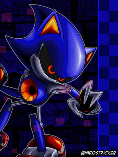 Super Neo Metal Sonic (ALT) by Sawcraft1 on DeviantArt
