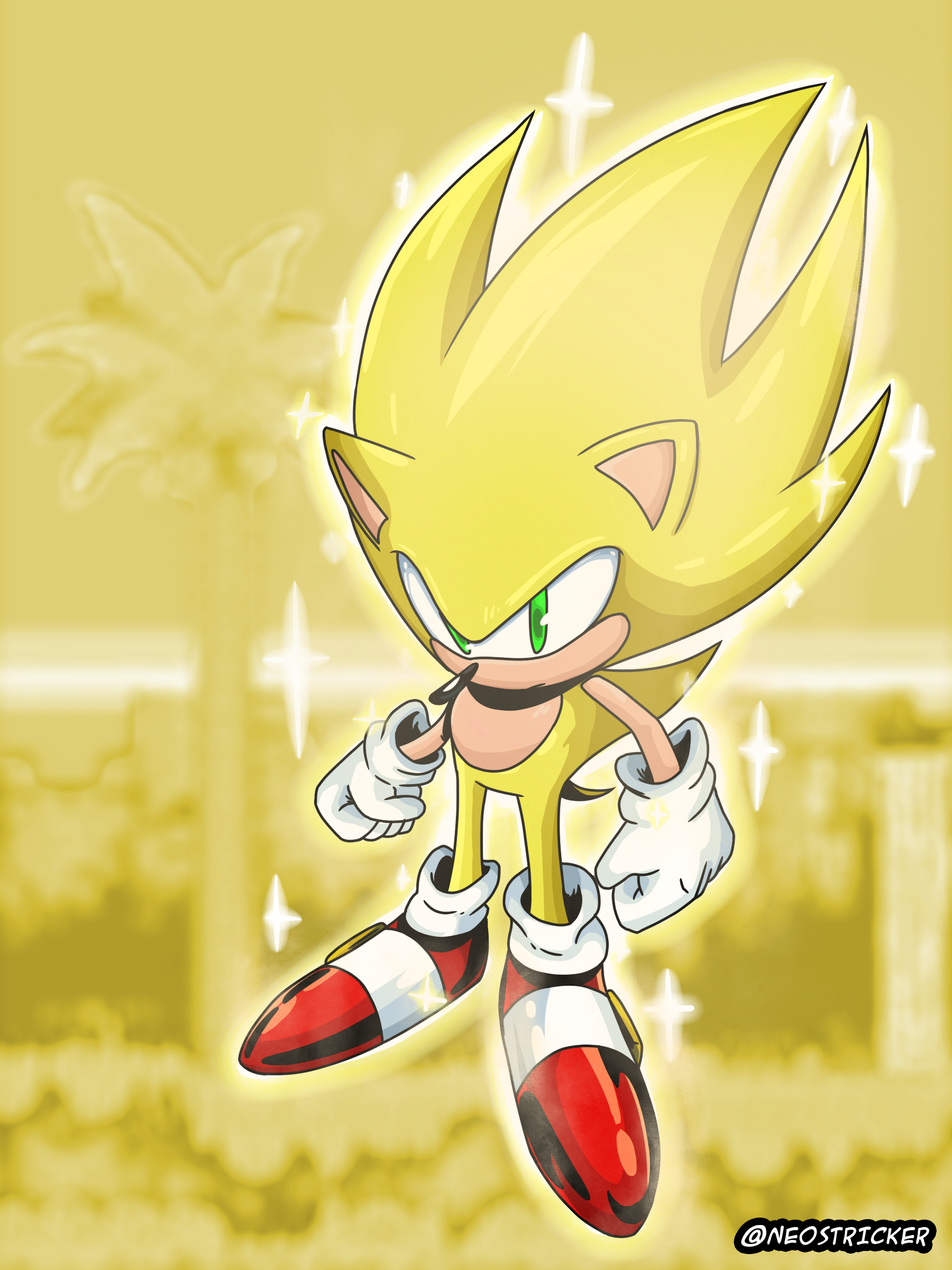 Super Sonic 2 - Sonic Frontiers by ShadowLifeman on DeviantArt