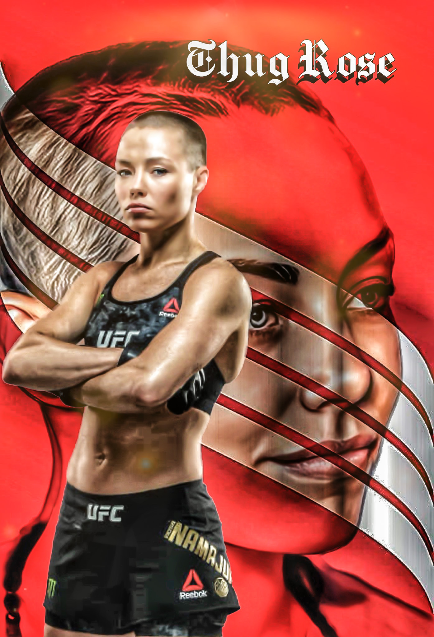 Rose Namajunas by kungfufrogmma on DeviantArt