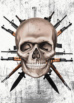 Skull n gun 