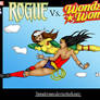 Rogue vs Wonder Woman