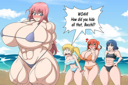 Bocchi The Rock Anime Shrinks Bocchi's Chest - Manga Comparison