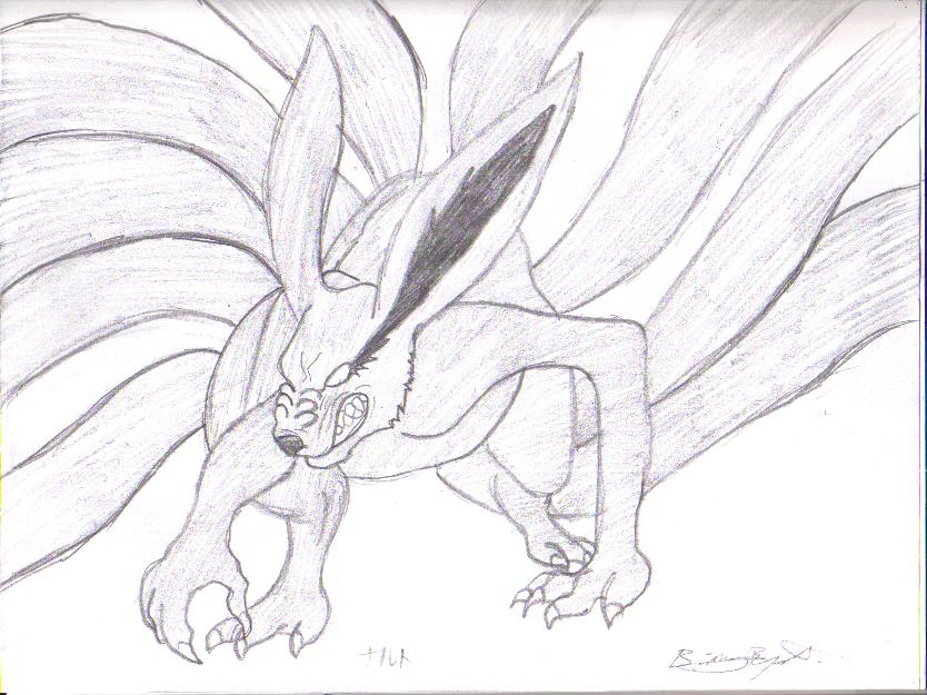 Nine Tailed Fox by AndromedaTheRoma on DeviantArt