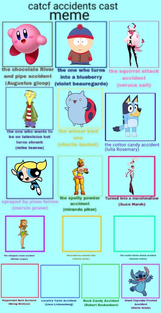 Catcf cast meme character (collab for hs15381) by lizzieq6061thegamer ...