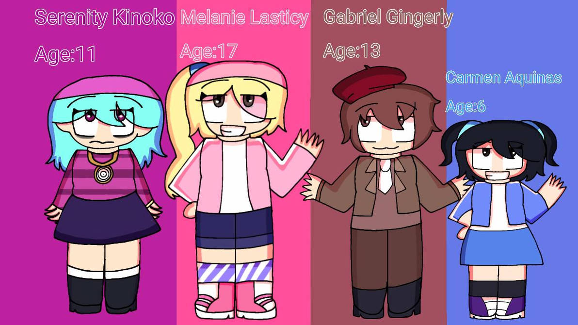 4 Catcf Wonka Children Ocs I Made by lizzieq6061thegamer on DeviantArt