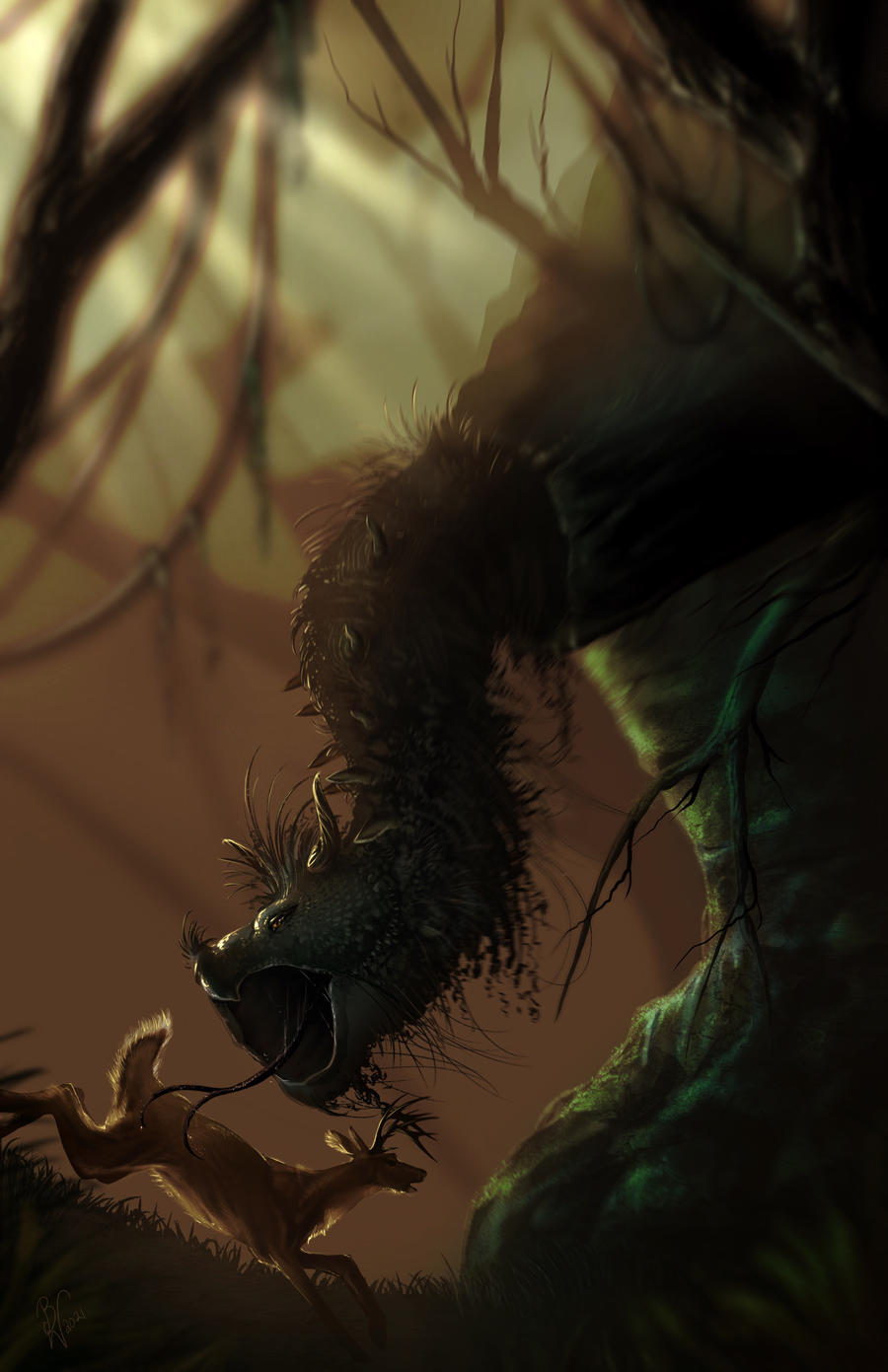 The Moss Dragon