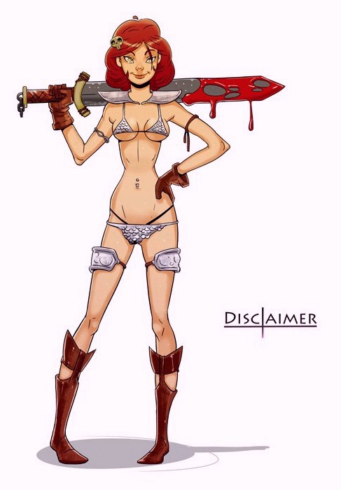 Red Sonja by Disclaimer