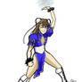 Ikki as Chun-Li by Inspector97