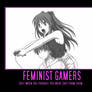 Feminist Gamer Motivator