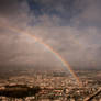 Rainbow over Paris.