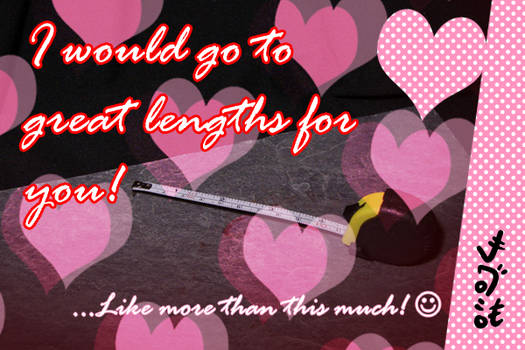 V-Day Card 2024: Tape Measure