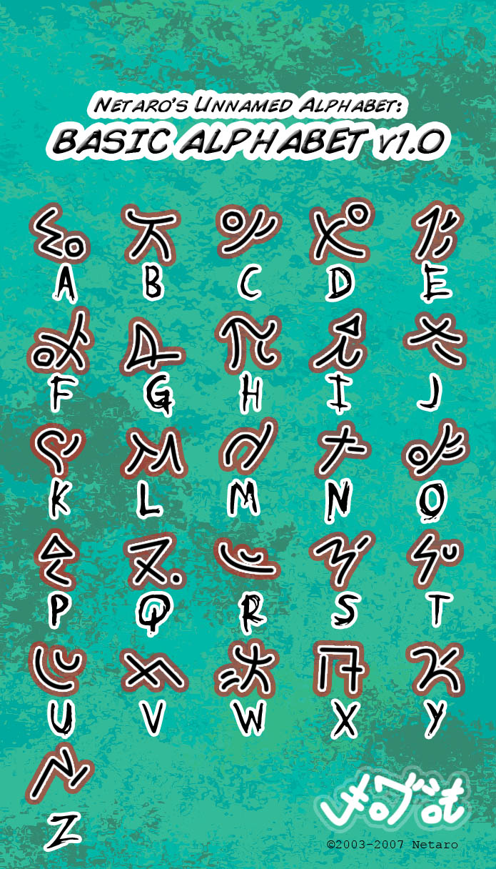 Unnamed Alphabet: Basic v1.0