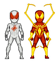 Micro Heroes Scarlet Spiders