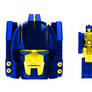 Digibash Titan Wars Robot Head