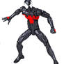 Digibash Marvel Legends Spider-man Burn Suit