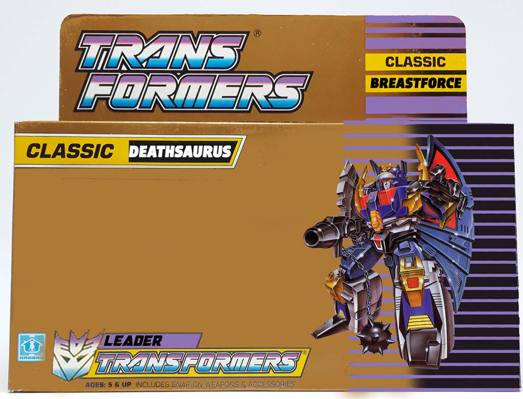 Deathsaurus Kitbash Digibash Deathsaurus Classics Packaging by LeokearonMSc on DeviantArt