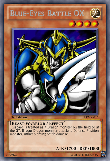 battle ox yugioh card cardcluster