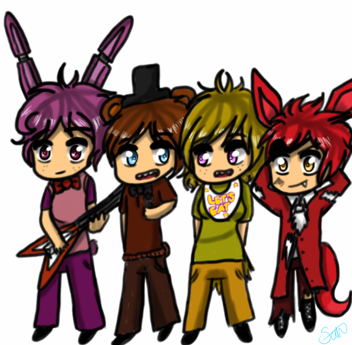 Five Nights At Freddy's 2 by Ambercatlucky2 on DeviantArt