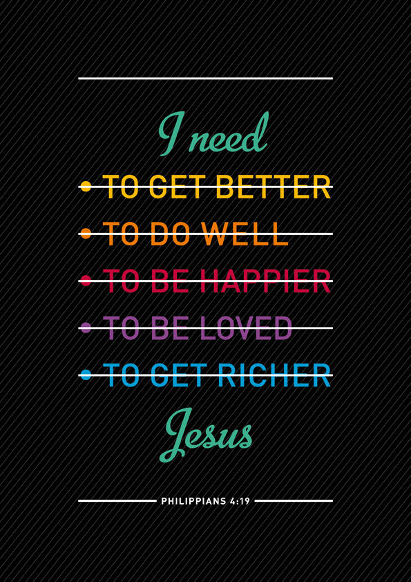 I Need You, Jesus!