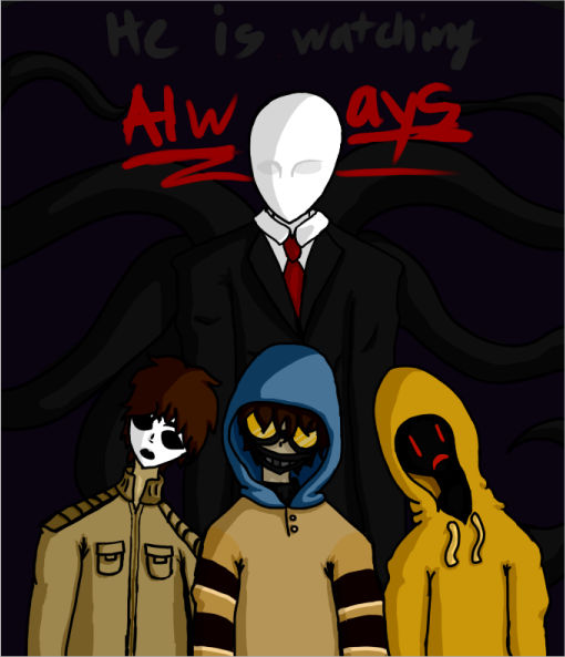 Slenderverse Always Watching-Slenderverse Drawing by Emeraldbrine on DeviantArt