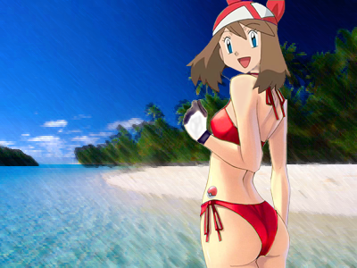 Pokemon - May at Beach by Malendron on DeviantArt Pokemon - May at Beach by Malendron on DeviantArt
