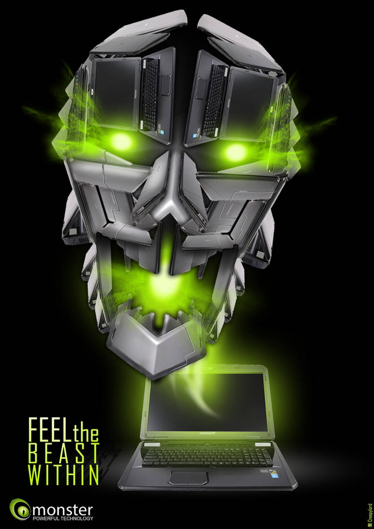 Monster Task Computer My Monster PC by Creepylord on DeviantArt
