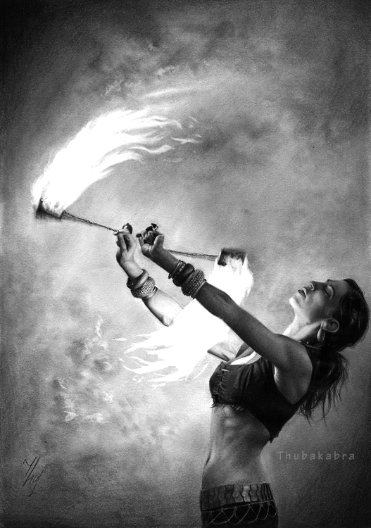 Fire dancer by Thubakabra
