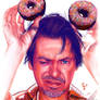 Steve Buscemi and donuts