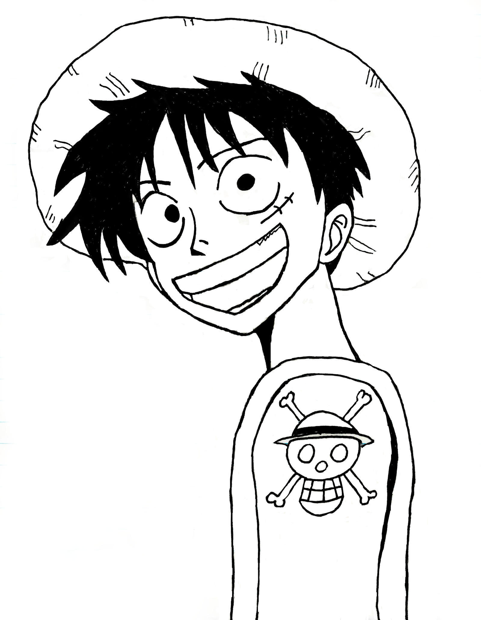 Straw Hat Luffy by OxeusHD on DeviantArt