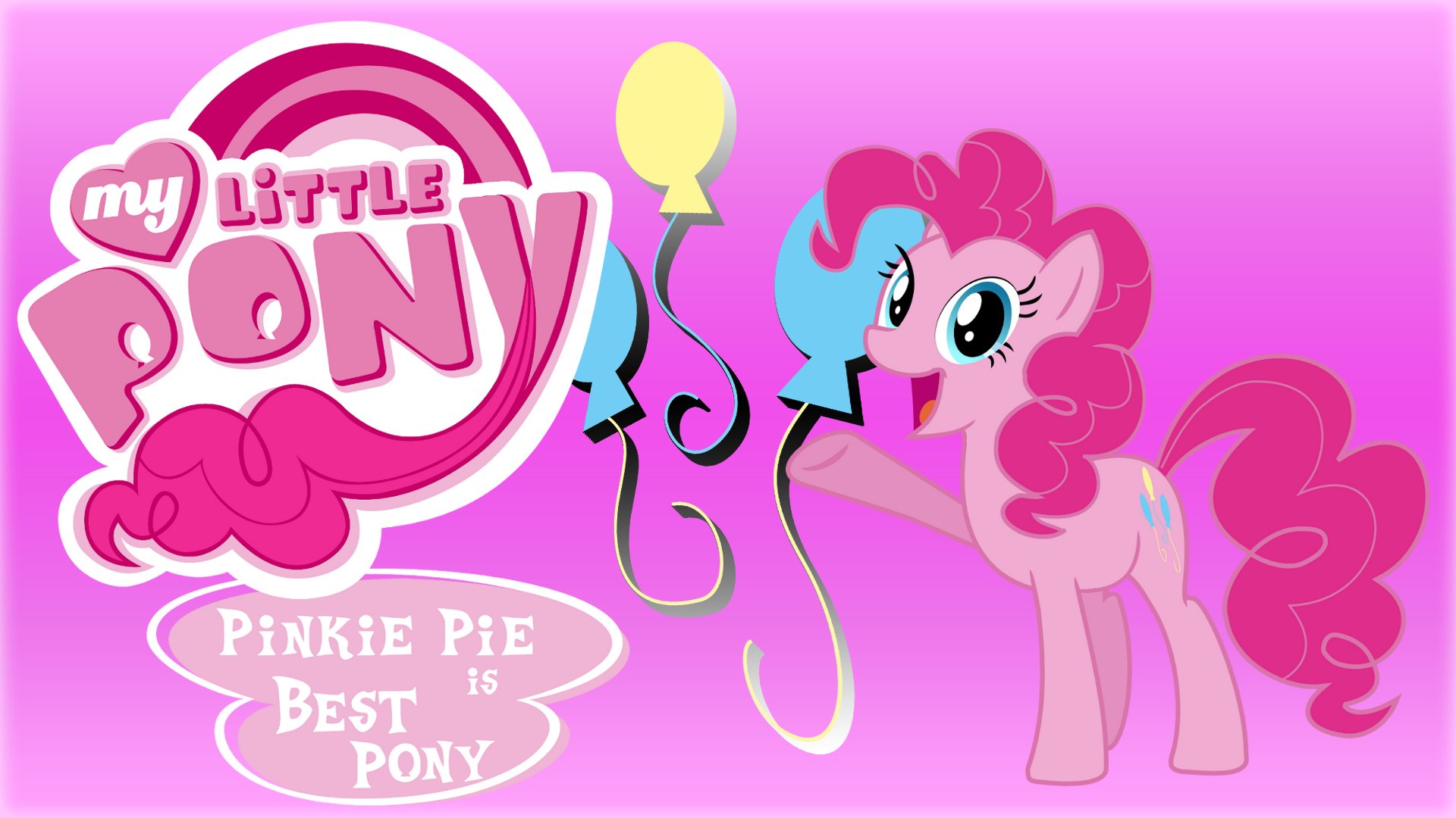 Wallpaper Pinkie Pie is best pony