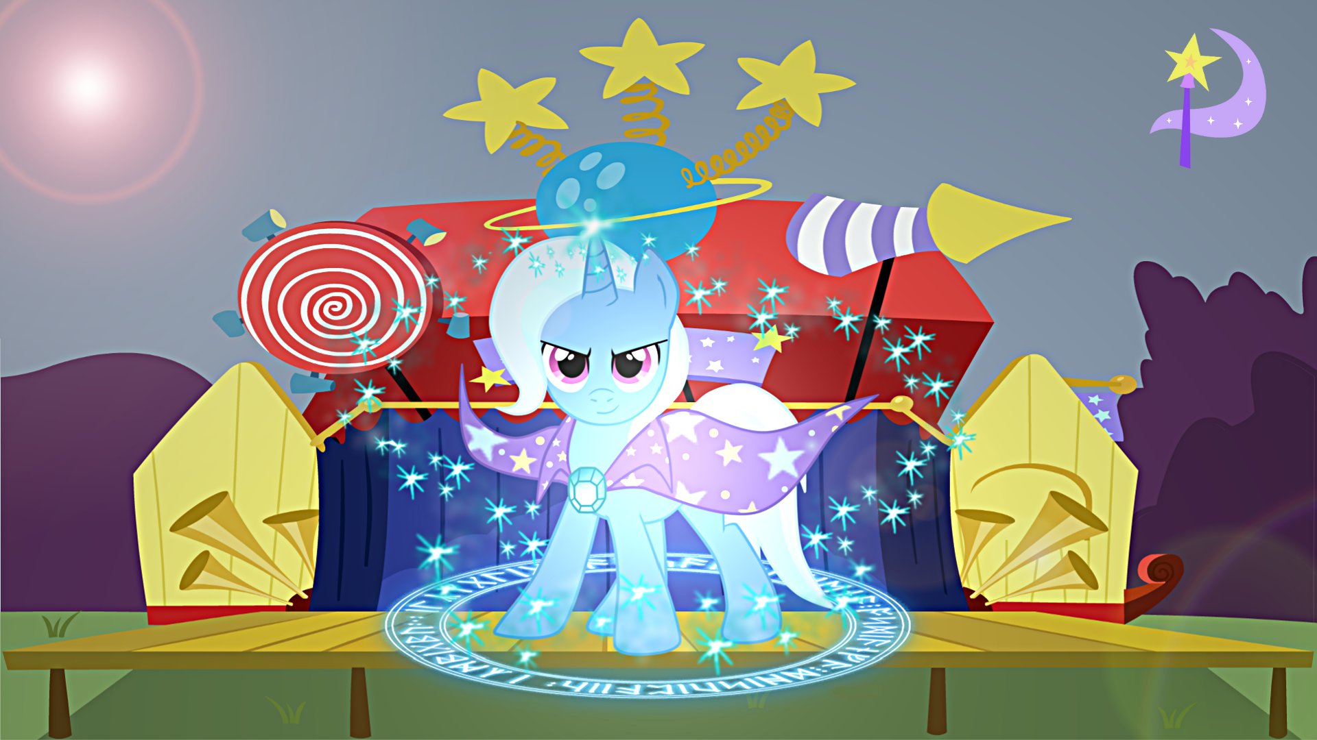 Wallpaper Amazing and powerful Trixie