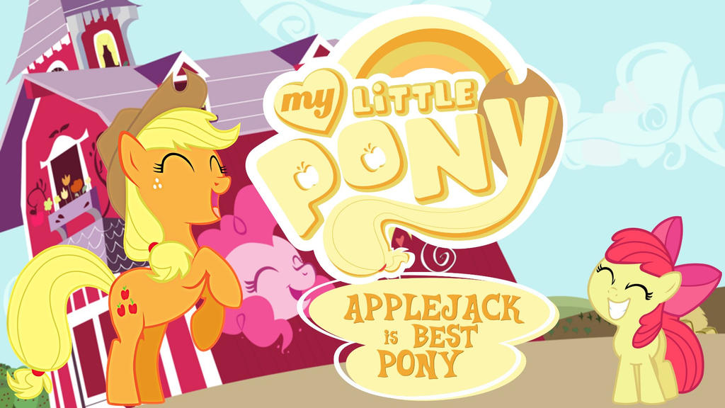 Wallpaper Applejack is best pony